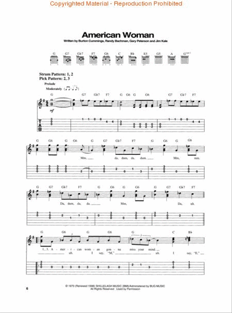 Classic Rock - Easy Guitar