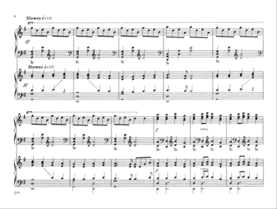 Joyful Joyful Joyful Joyful Organ scores gallery preview page 6