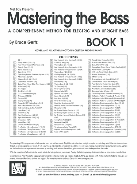 Mastering the Bass Book 1 image number null