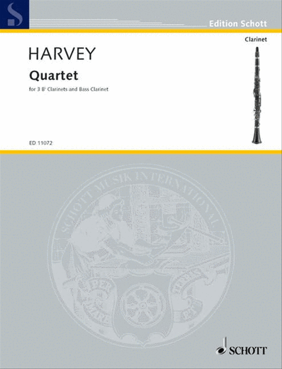 Quartet Quartet Bass Clarinet scores gallery preview page 1