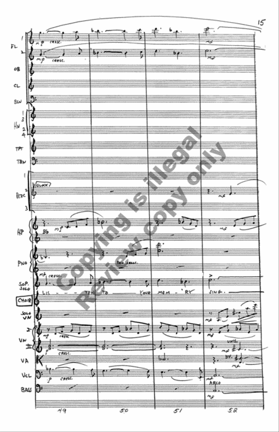 Creator Spirit, Heavenly Dove 4-Part scores gallery preview page 17