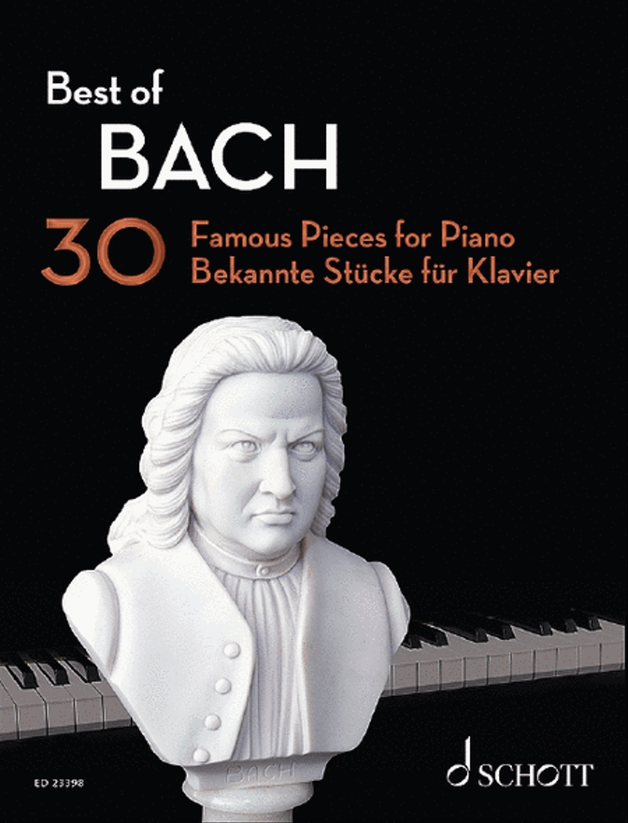 Best of Bach Piano Solo scores gallery preview page 1