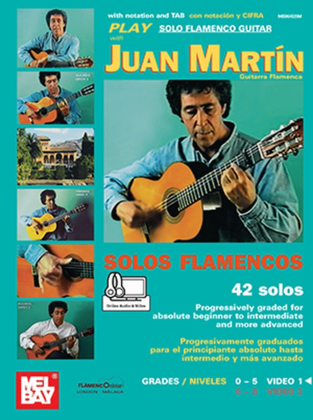 Play Solo Flamenco Guitar With Juan Martin Vol 1 Book/Olm