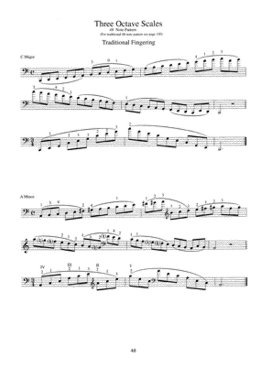 Progressive Scale Studies for Cello Cello scores gallery preview page 4