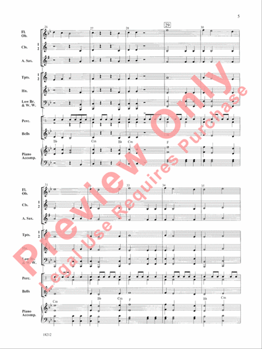Centurion Centurion Concert Band scores gallery preview page 6