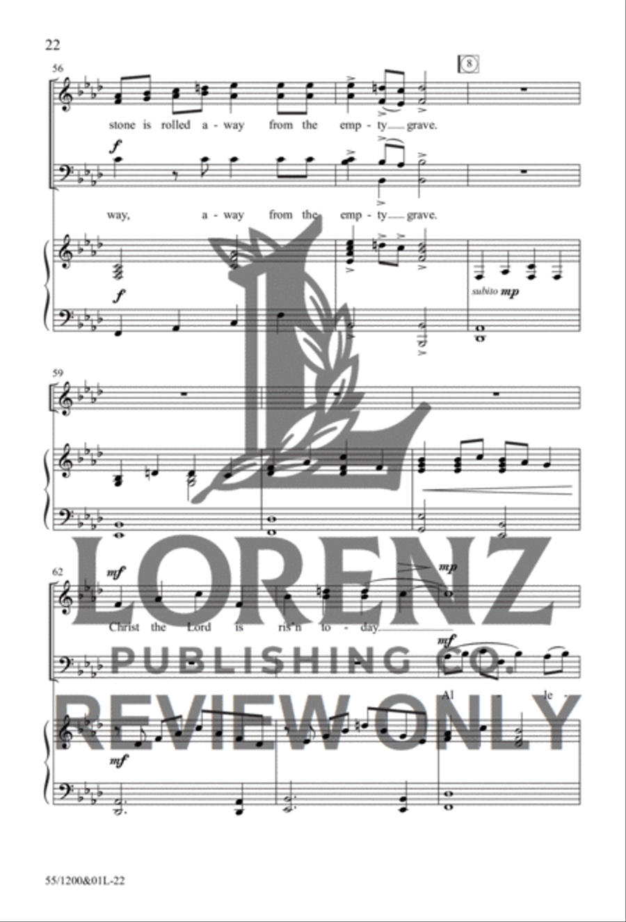Once Upon a Morning Once Upon a Morning 4-Part scores gallery preview page 17