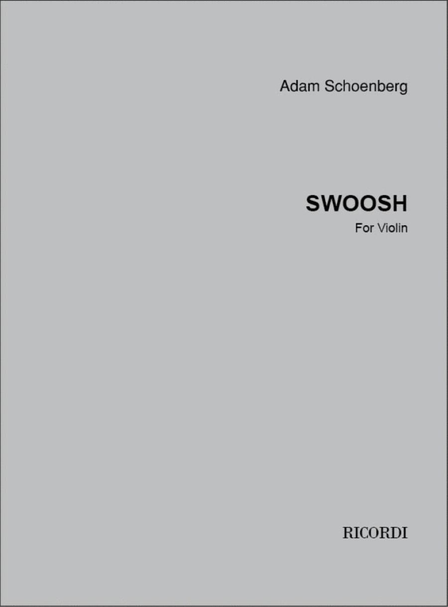 Swoosh for Violin Violin Solo scores gallery preview page 1