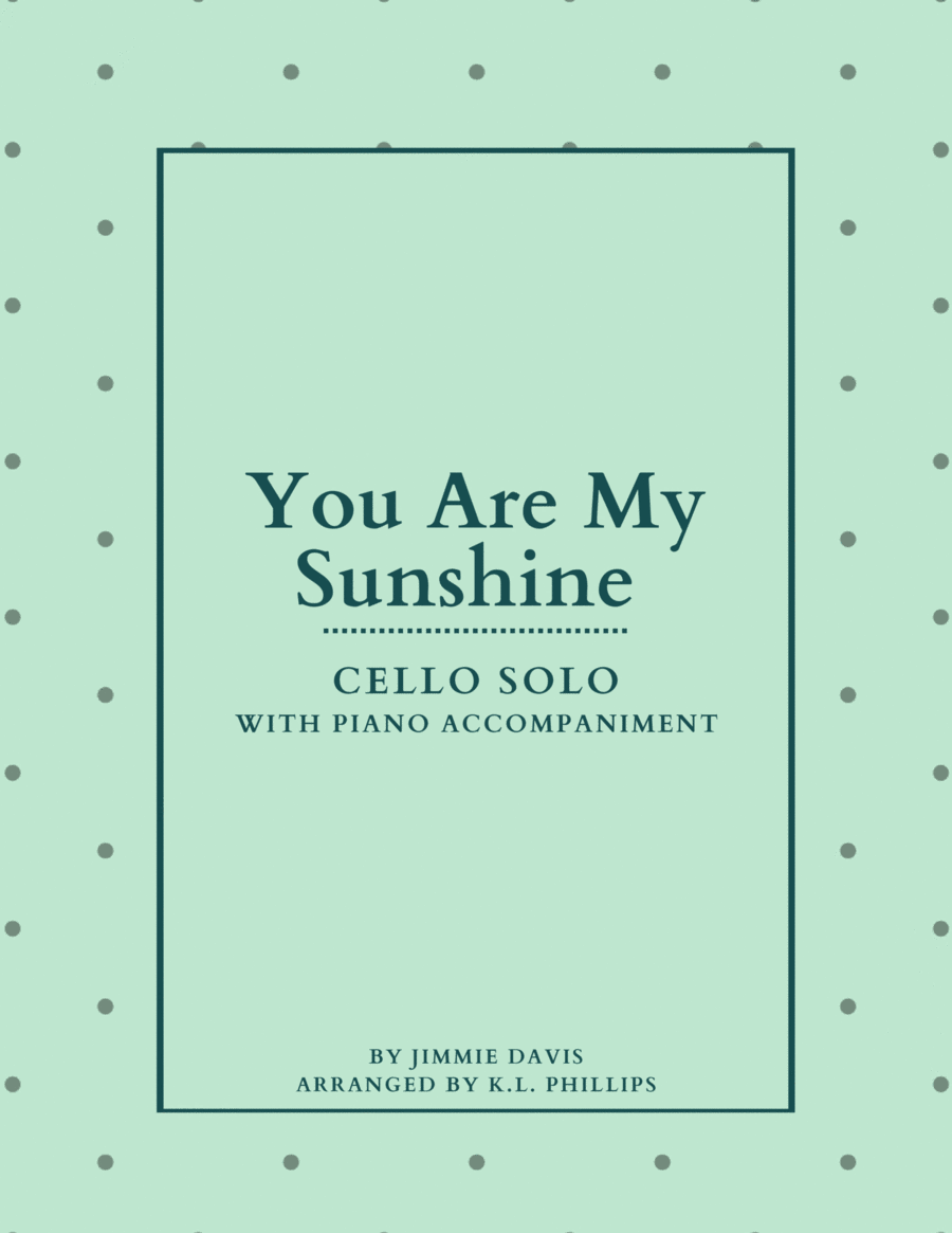 You Are My Sunshine You Are My Sunshine Piano scores gallery preview page 1