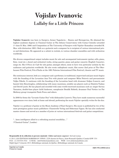 Lullaby for a Little Princess
