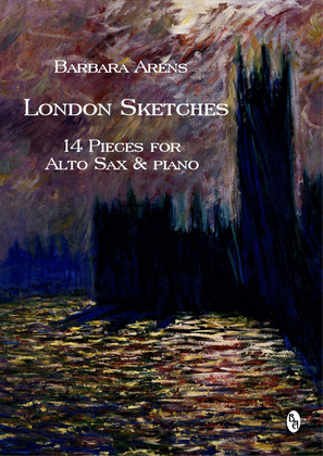 Book cover for London Sketches - 14 Pieces for Alto Saxophone & Piano