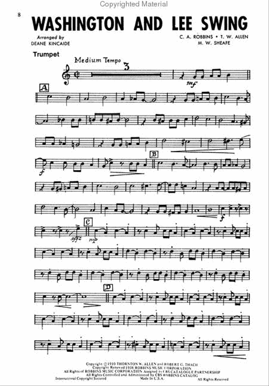 Exciting Dixieland Jazz Ensemble scores gallery preview page 3