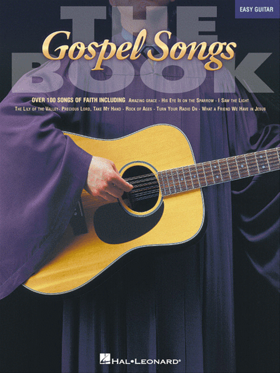 The Gospel Songs Book Easy Guitar scores gallery preview page 1