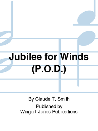 Jubilee For Winds - Full Score
