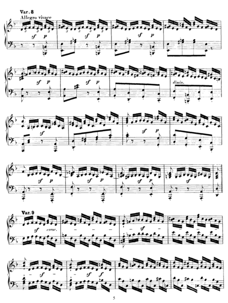 Variations Sérieuses in D minor - Felix Mendelssohn 