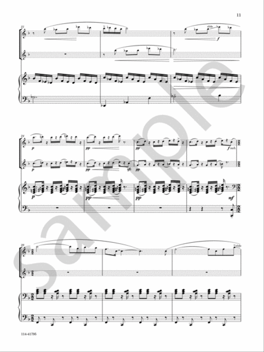 Accident Prone Accident Prone Flute Duet scores gallery preview page 8