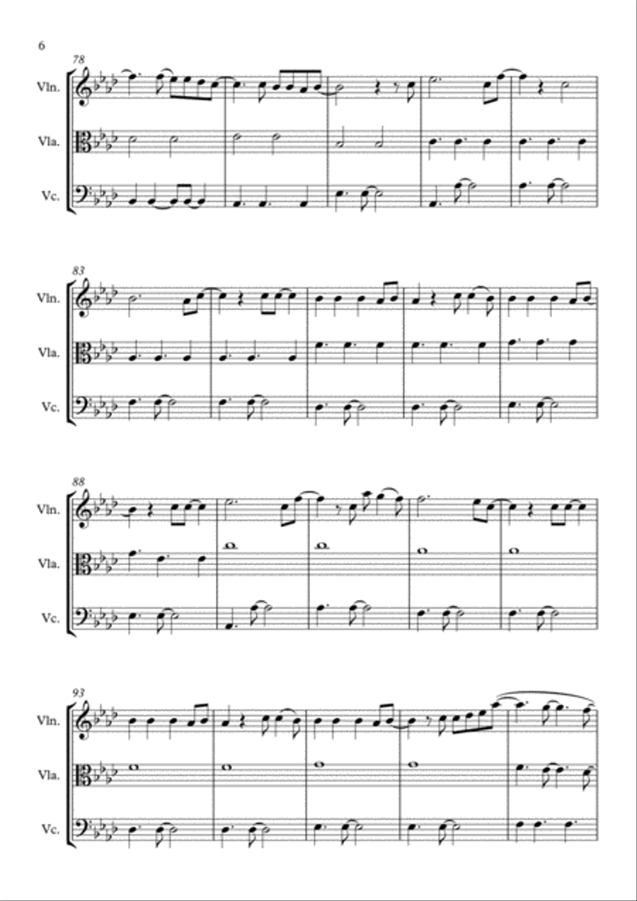 All Of Me String Trio scores gallery preview page 6