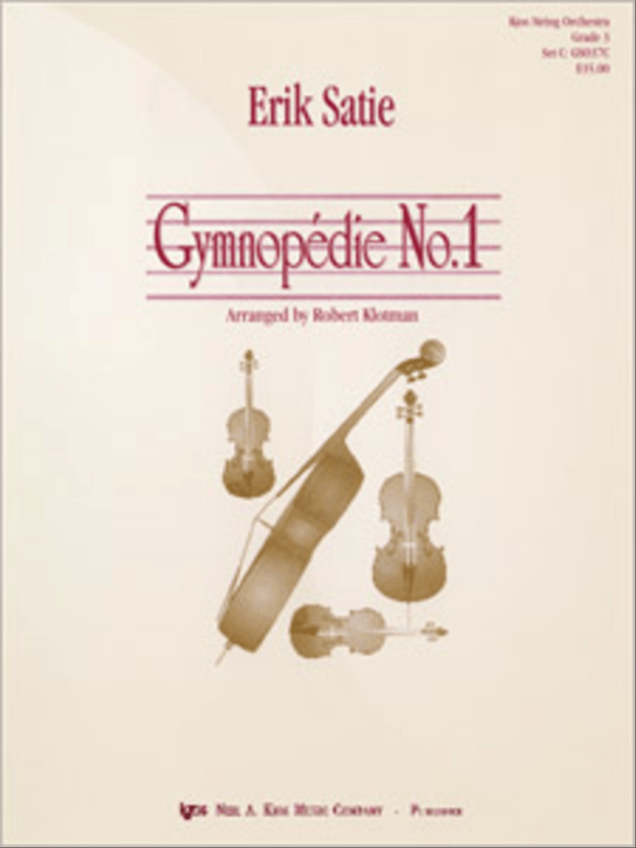 Gymnopedie No. 1 Gymnopedie No. 1 String Orchestra scores gallery preview page 1
