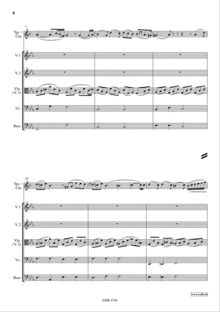Variations On Bellini's Norma String Orchestra scores gallery preview page 4