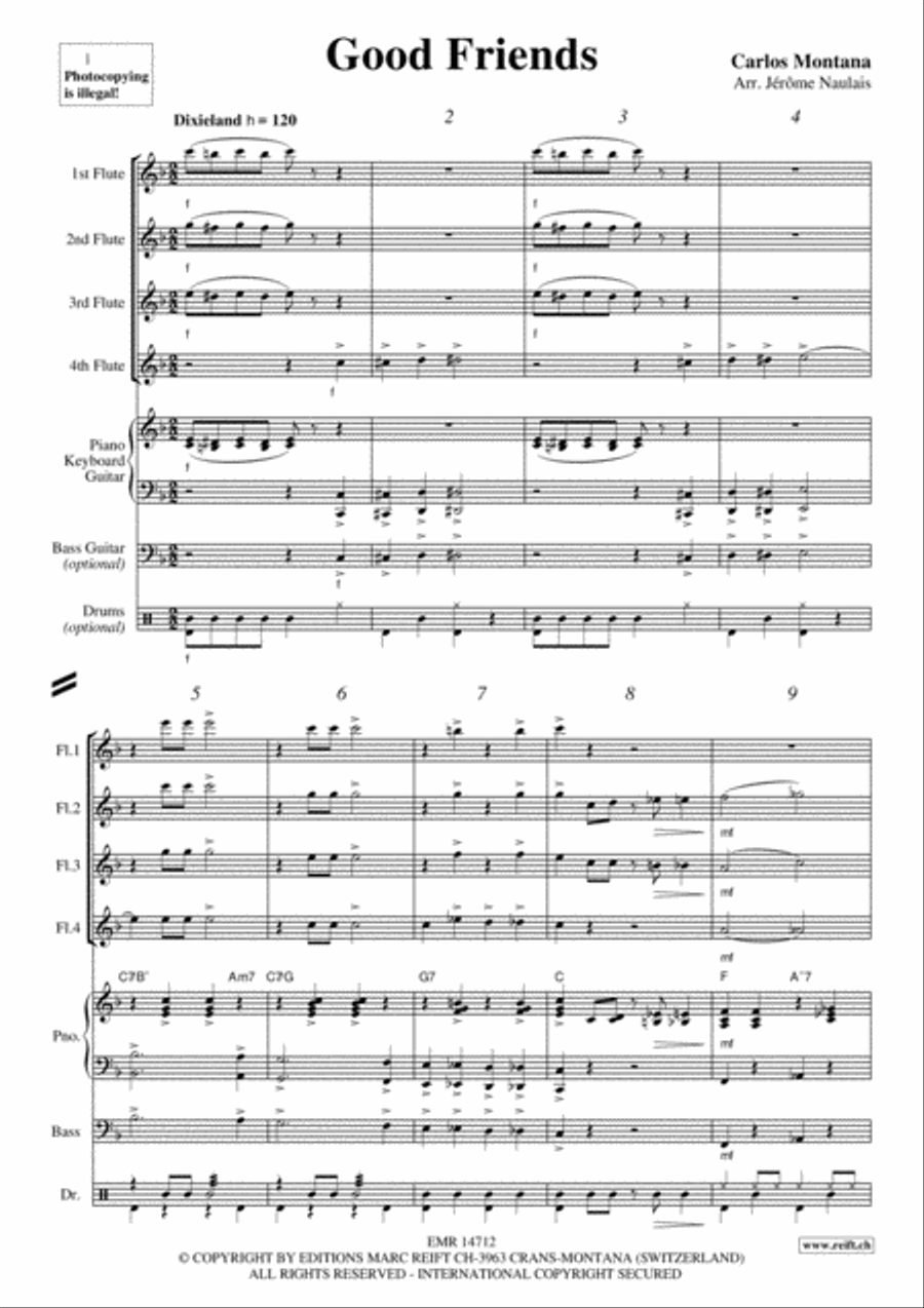 Good Friends Flute scores gallery preview page 3