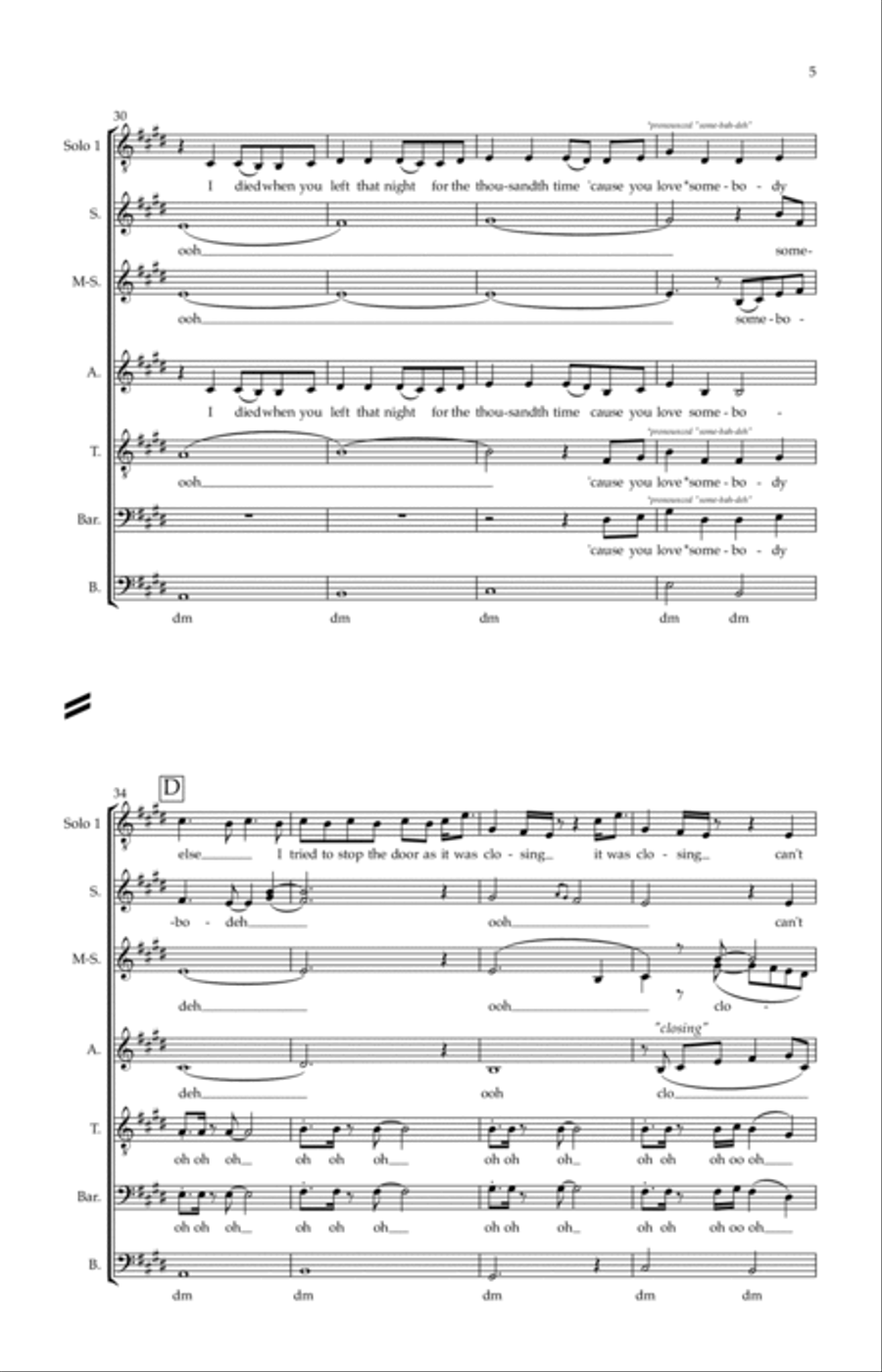Bad Omens Divisi scores gallery preview page 5