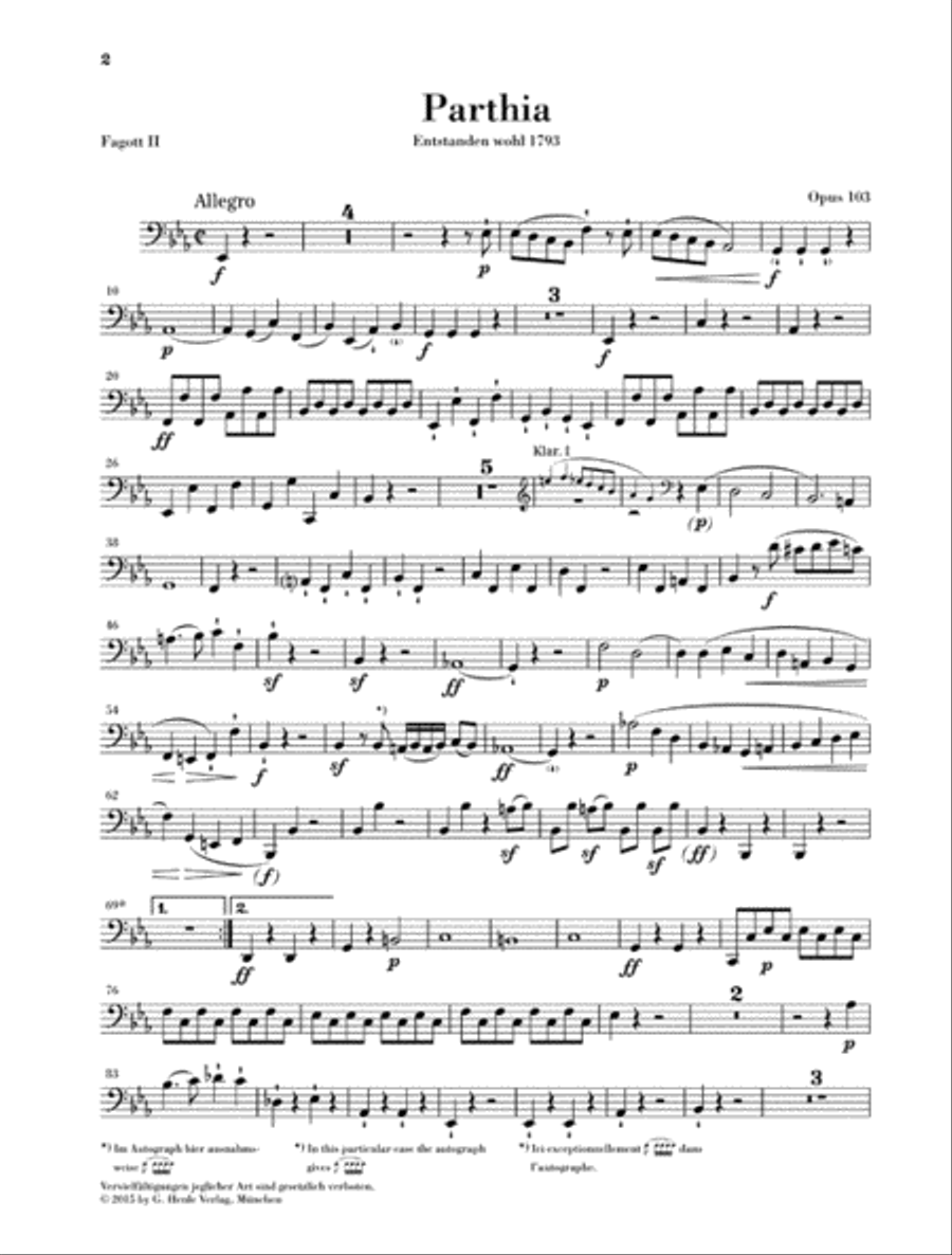 Parthia Op. 103 - Rondo WoO 25 Chamber Music scores gallery preview page 11