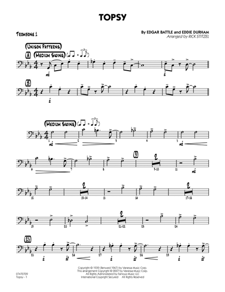 Topsy - Trombone 1