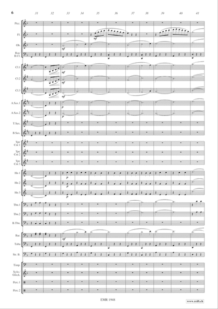 The Skaters' Waltz Concert Band scores gallery preview page 7