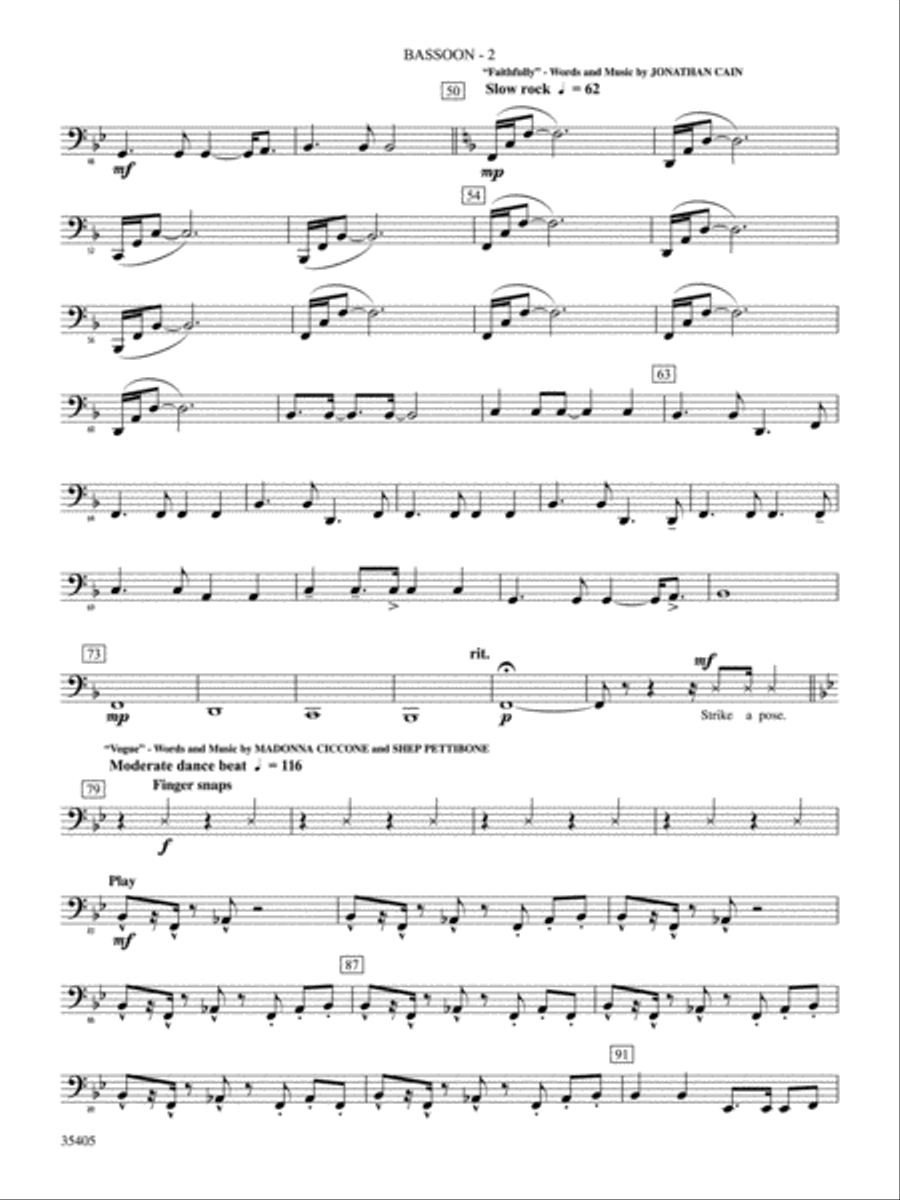 Prime Time Tuesday: Bassoon Concert Band scores gallery preview page 2