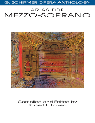 Book cover for Arias for Mezzo-Soprano
