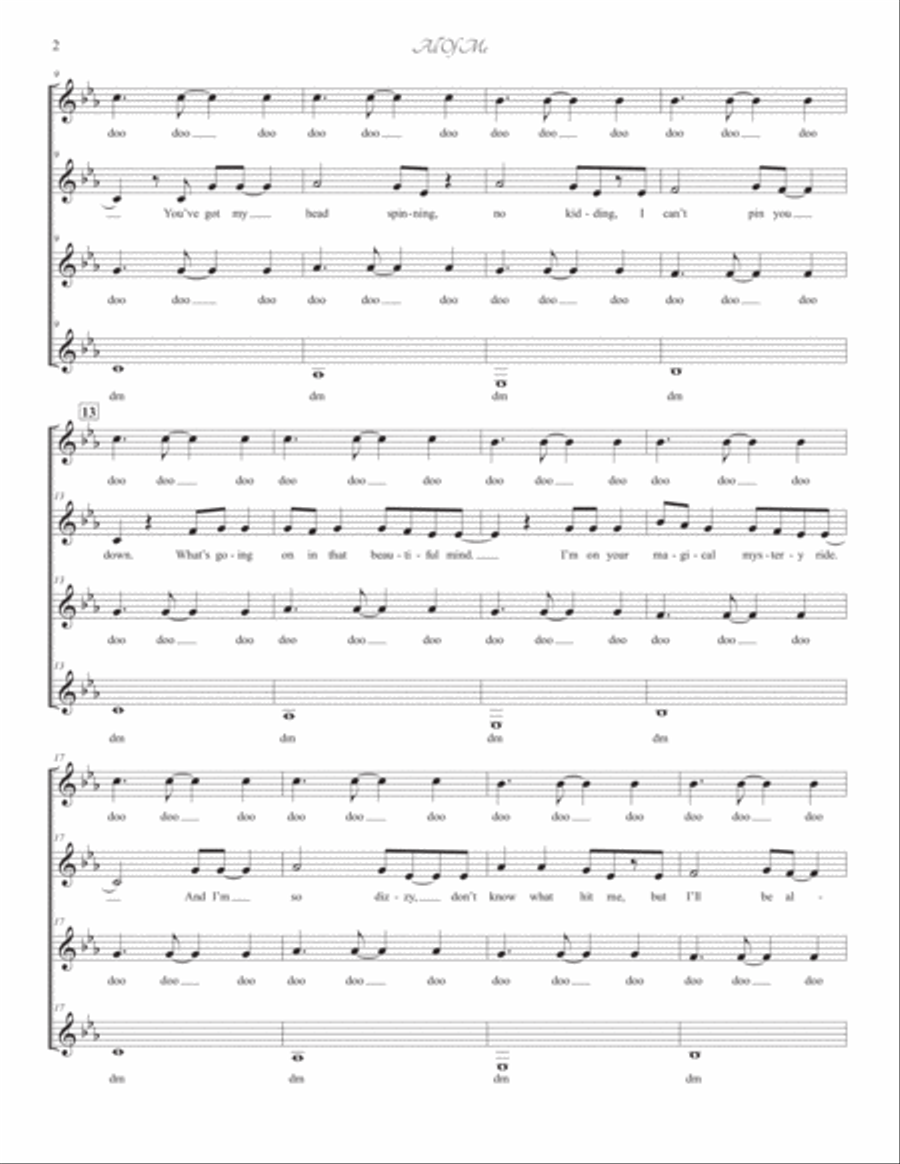 All Of Me SSAA scores gallery preview page 2