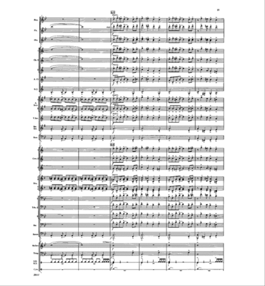 Novena Concert Band scores gallery preview page 11