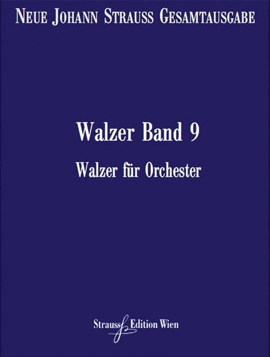 Walzer RV 381-437 Vol. 9 Orchestra scores gallery preview page 1