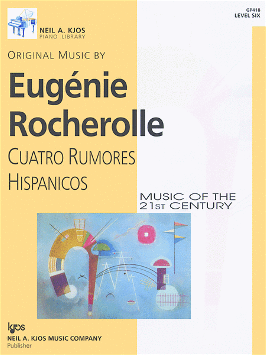Cuatros Rumores Hispanicos Piano Solo scores gallery preview page 1