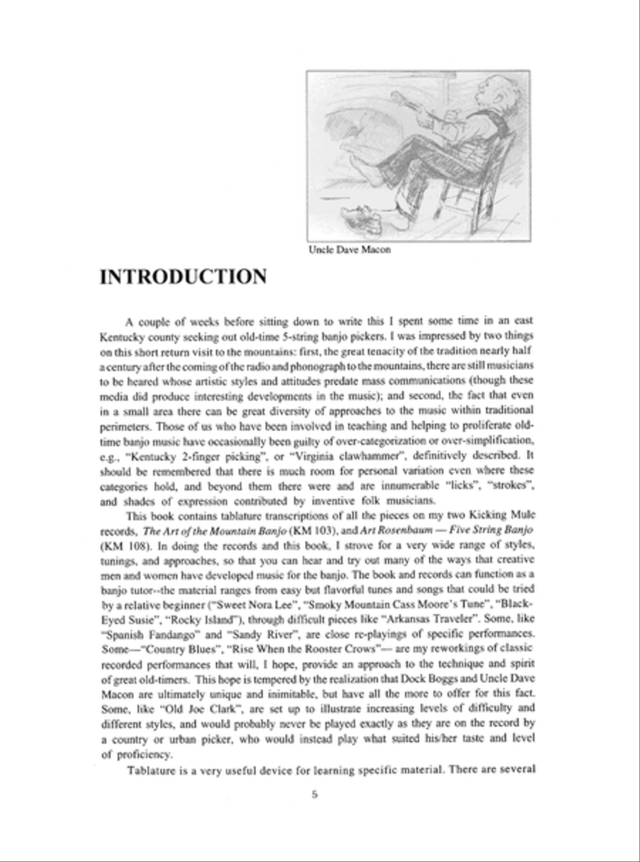 The Art of the Mountain Banjo Banjo scores gallery preview page 6