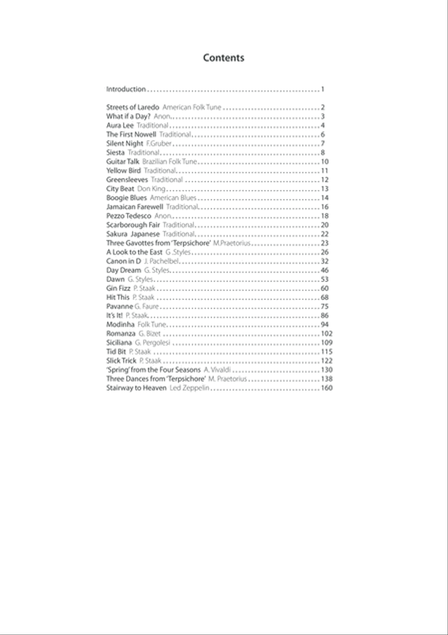 Guitar Ensembles Guitar Ensemble scores gallery preview page 5