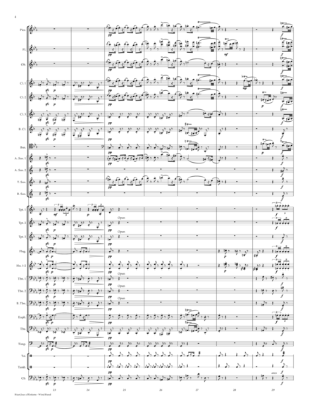 Bizet - Jeux D'Enfants transcribed for Concert Band by Martin Tousignant - Score and Parts image number null