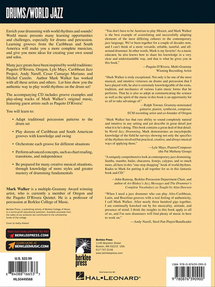 World Jazz Drumming Drums scores gallery preview page 2
