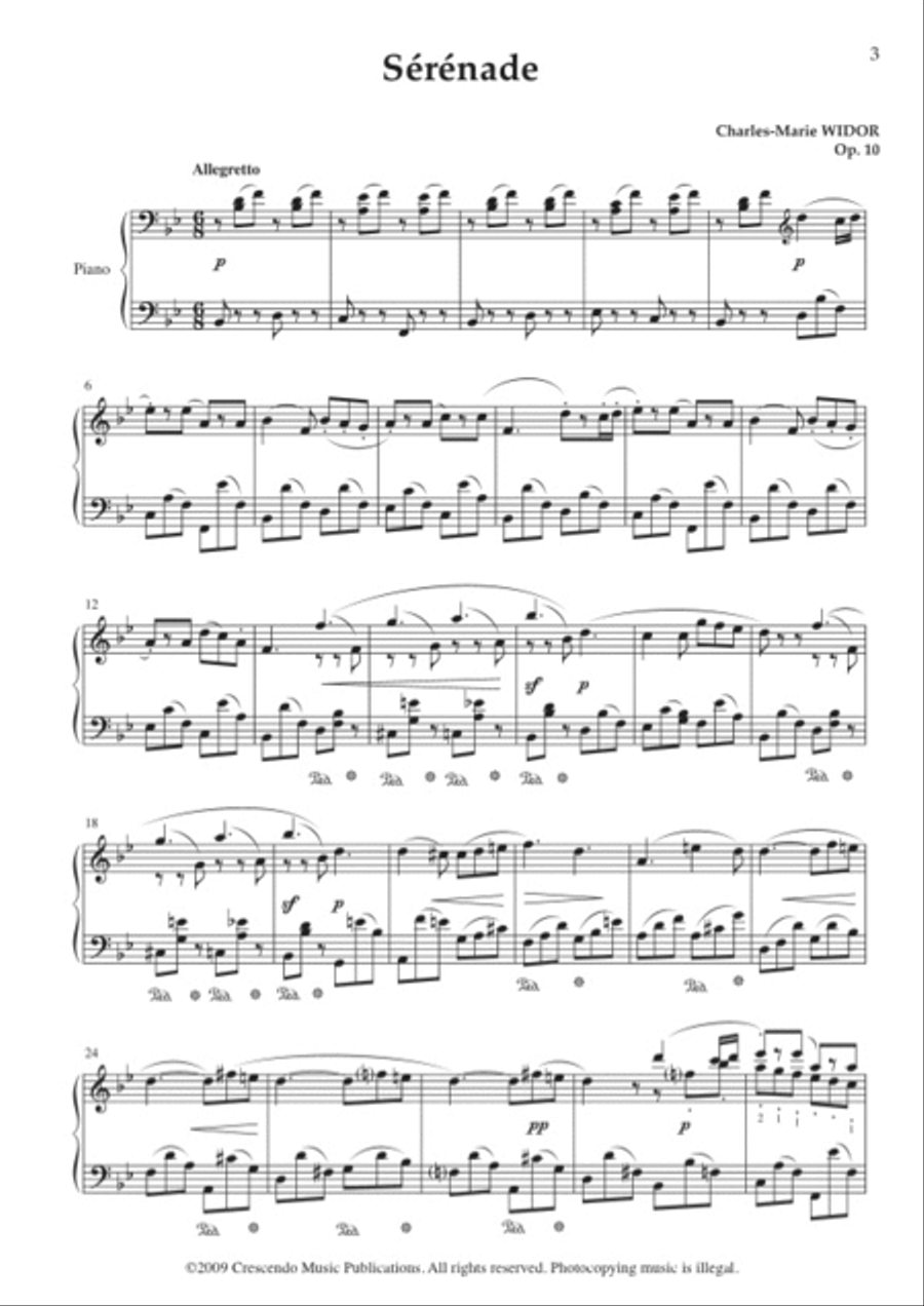 Serenade, Op. 10 Serenade, Op. 10 Piano Solo scores gallery preview page 2