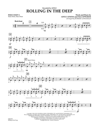 Rolling in the Deep - Percussion 1
