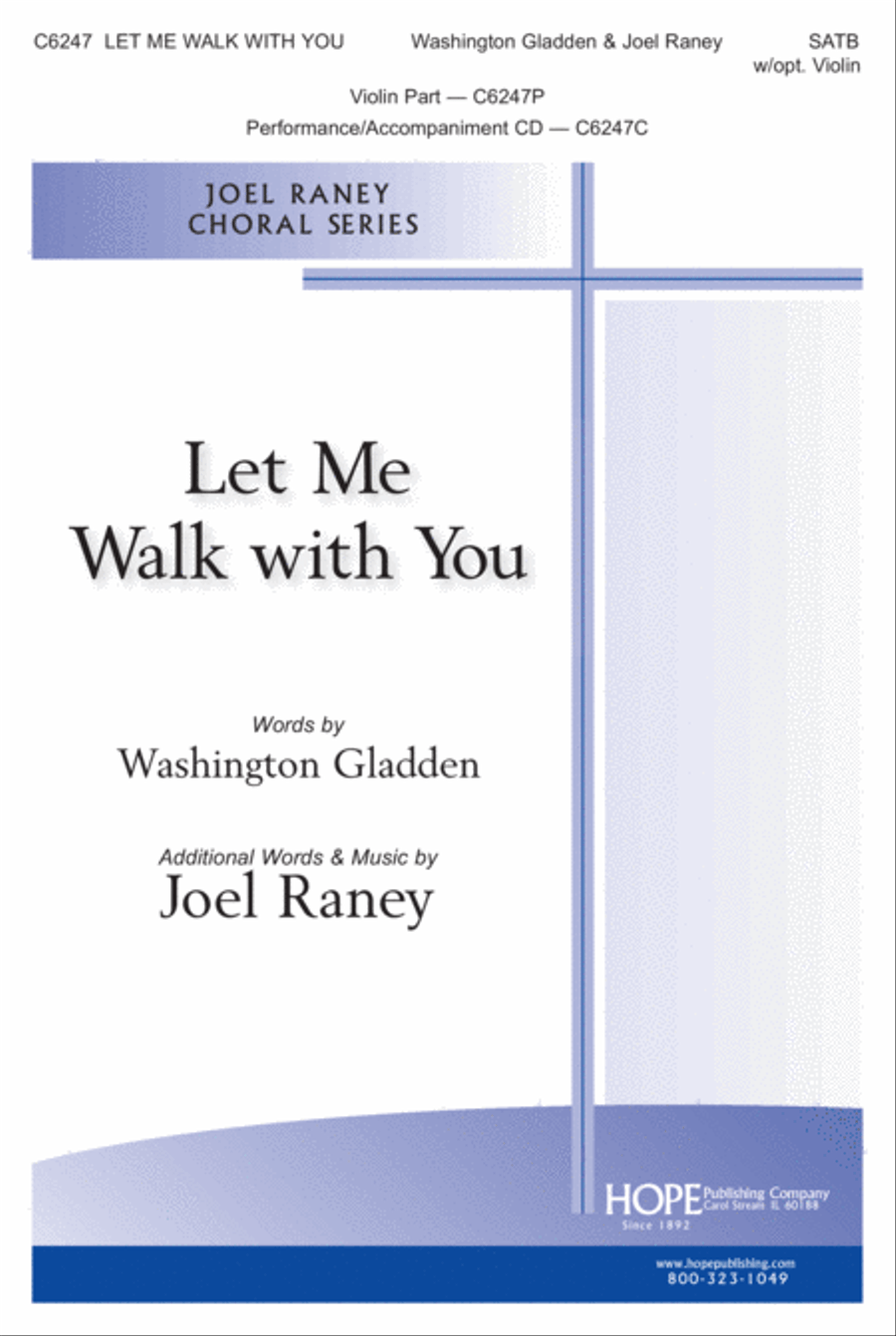 Let Me Walk with You Choir scores gallery preview page 1