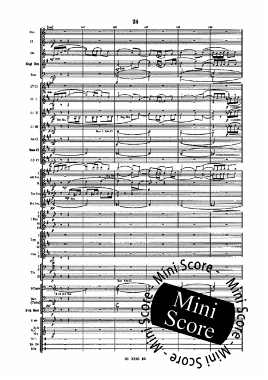 Evolutions Concert Band scores gallery preview page 30