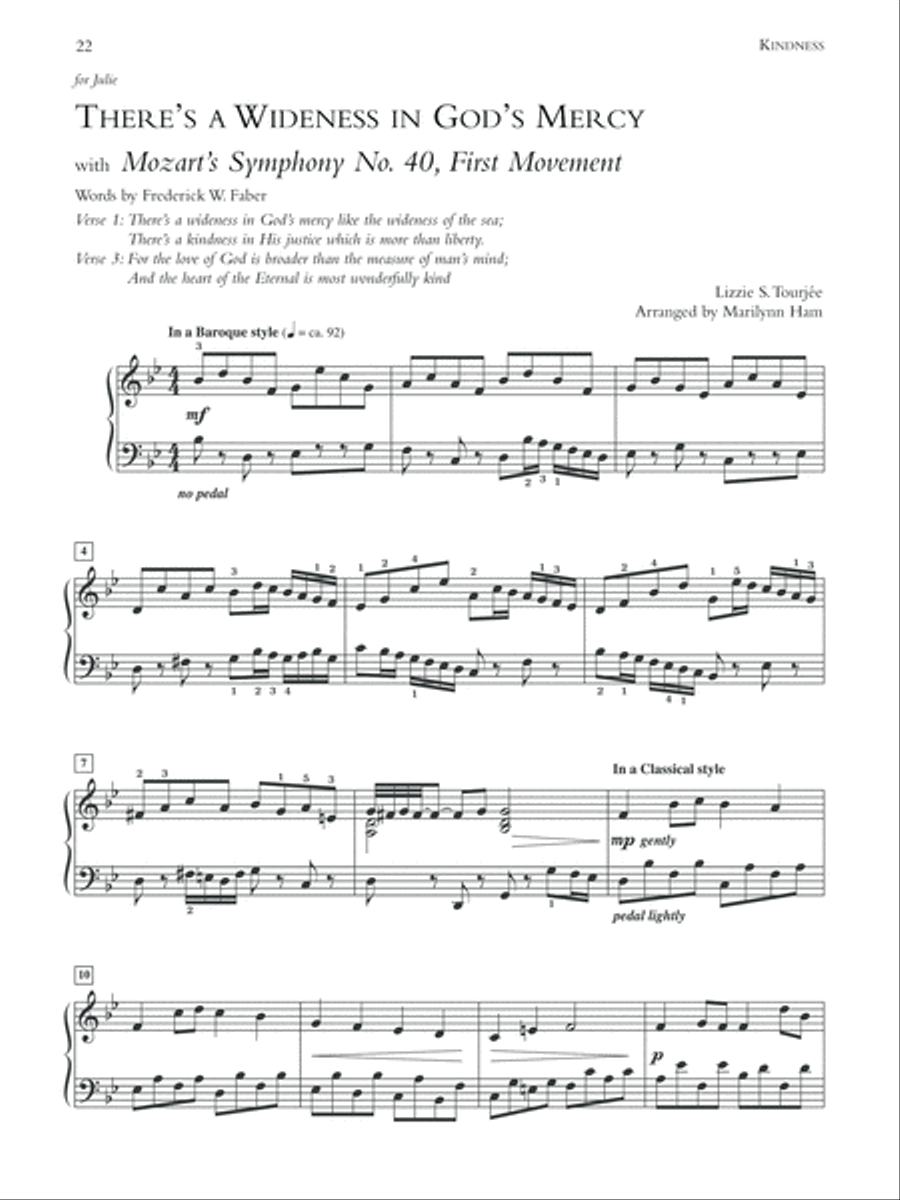 Fruit of the Spirit Piano Solo scores gallery preview page 3
