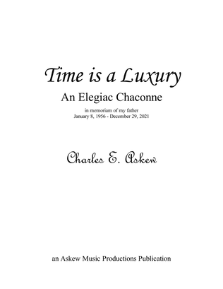 Time is a Luxury - AWV 4