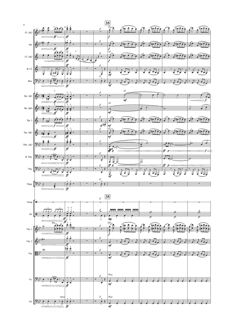 Bad Guy Full Orchestra scores gallery preview page 6