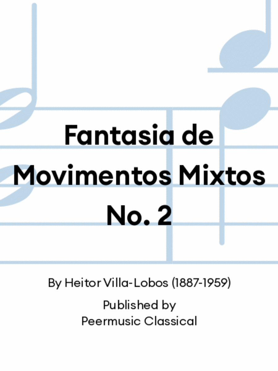 Fantasia de Movimentos Mixtos No. 2 Violin Solo scores gallery preview page 1