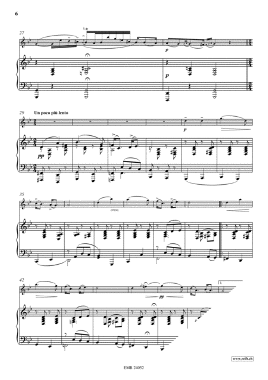 Gipsy Airs Flute Solo scores gallery preview page 6