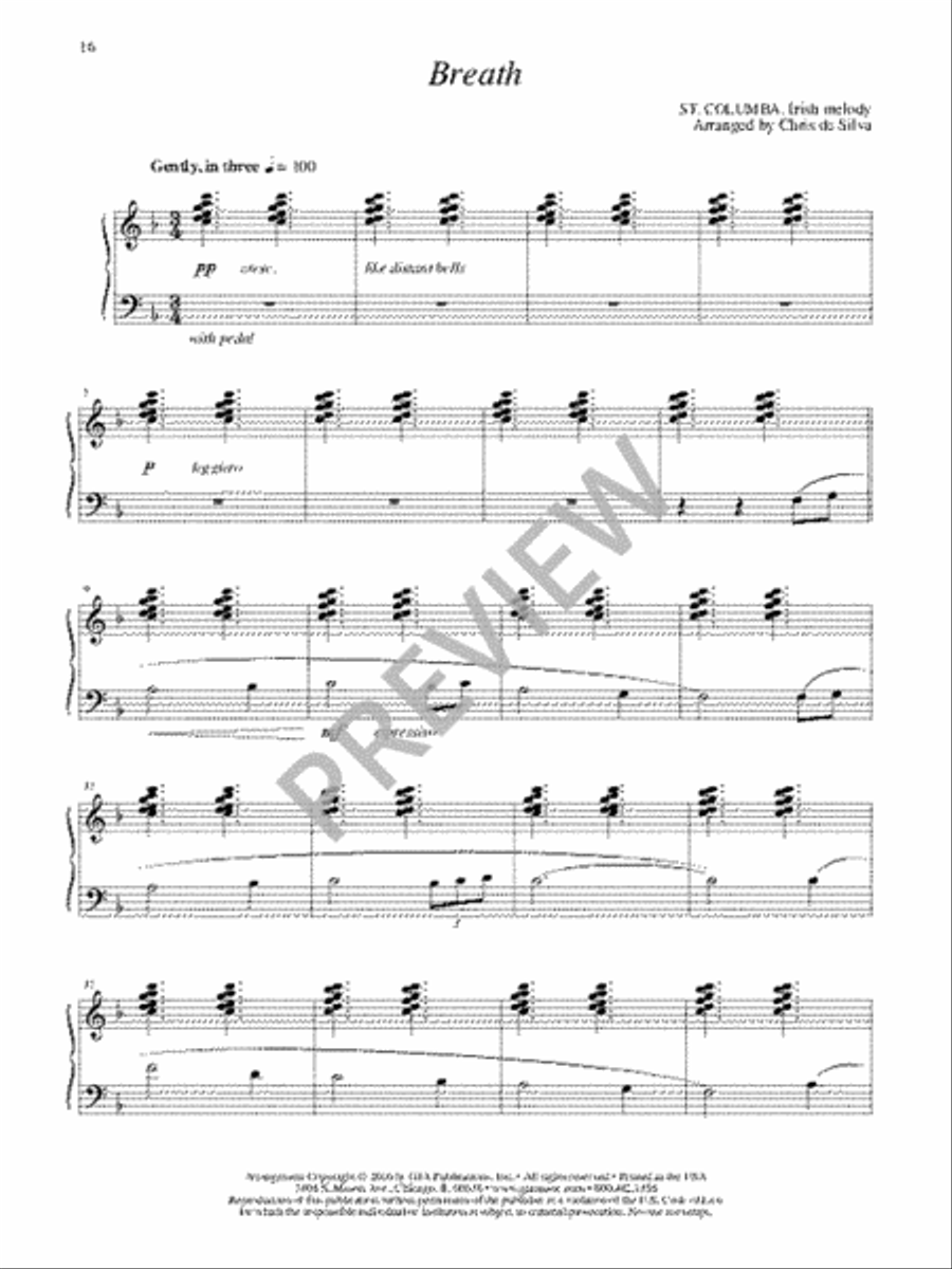 Colours Colours Piano Solo scores gallery preview page 15