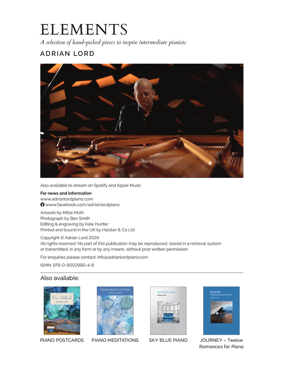 Elements - A selection of hand-picked pieces to inspire intermediate pianists Piano Solo scores gallery preview page 2