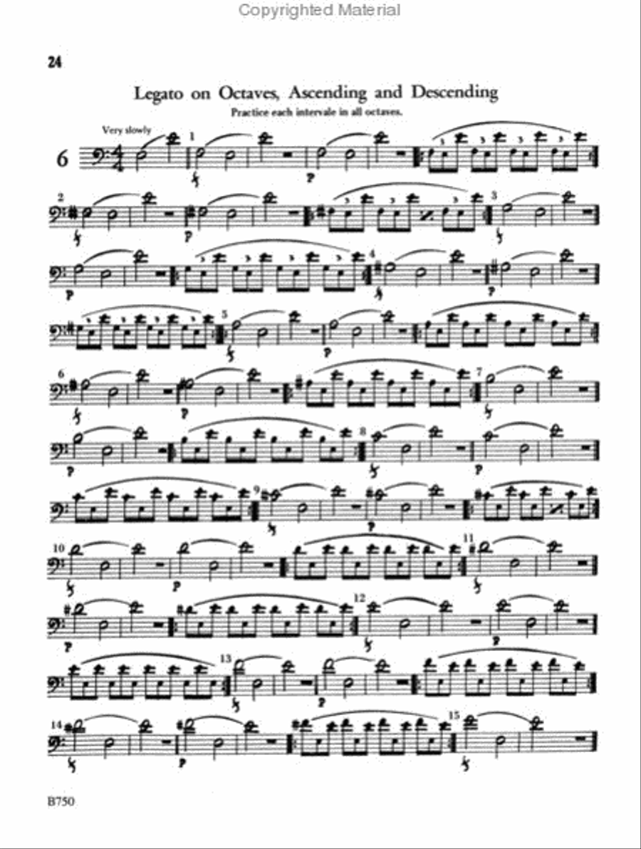 24 Daily Exercises for Bassoon Bassoon scores gallery preview page 3