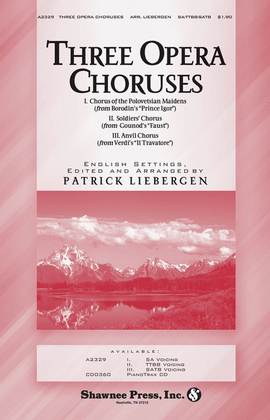 Book cover for Three Opera Choruses